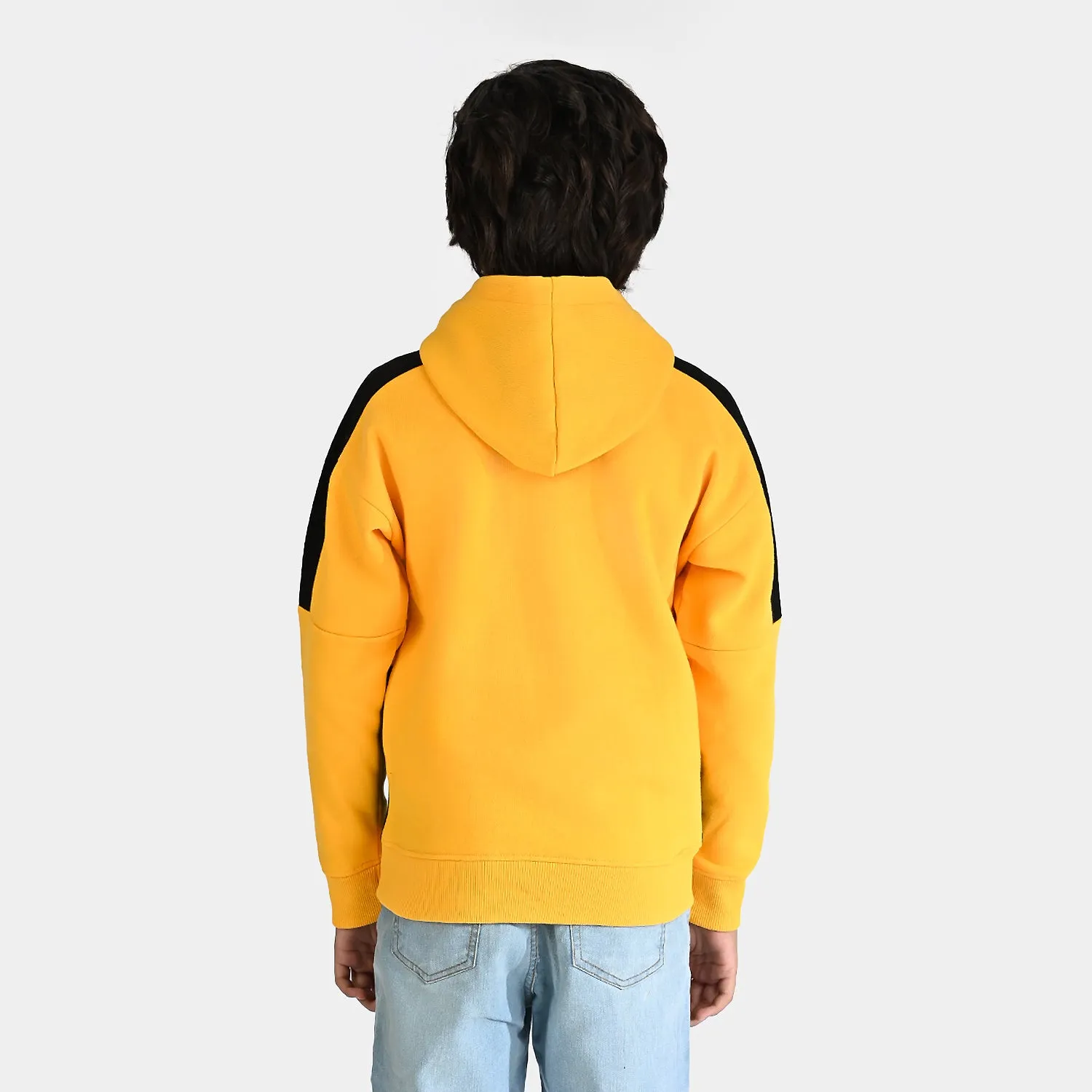 Boys Fleece Jacket Gamers Gonna Game-Citrus