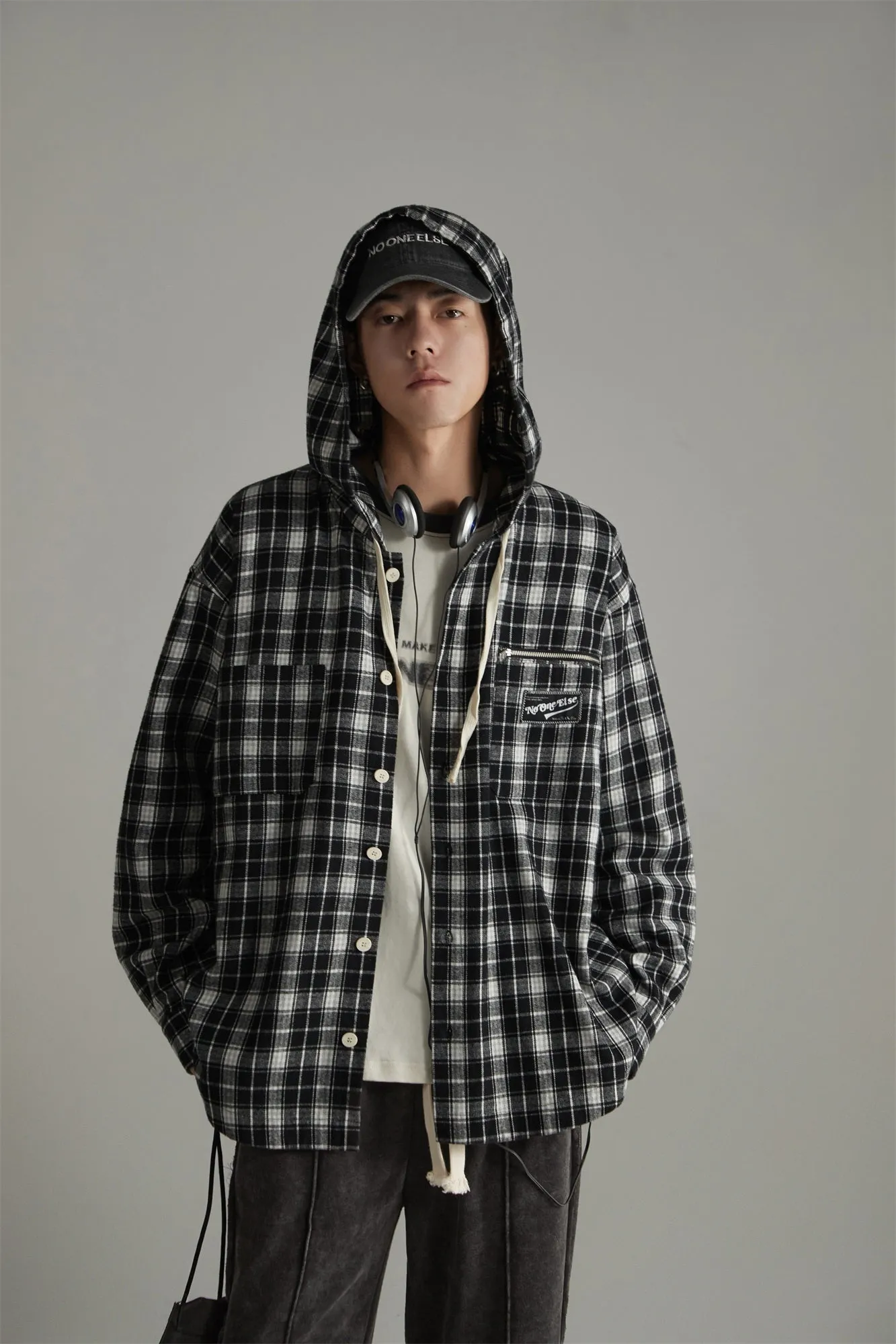 Classic Check Hoodie Shirt