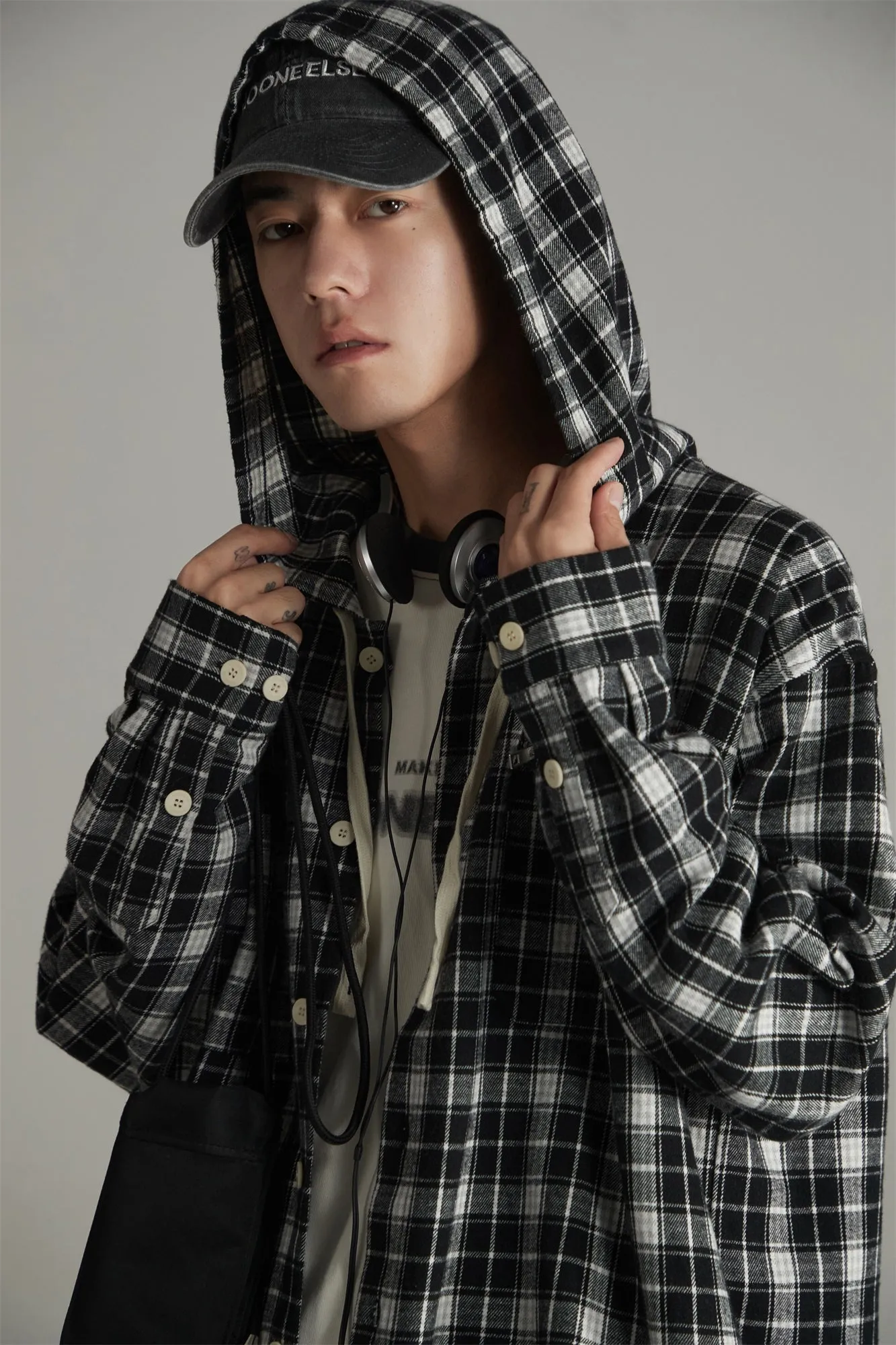 Classic Check Hoodie Shirt