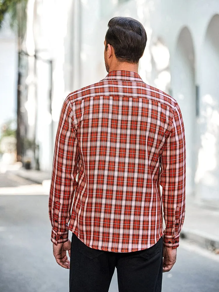 Classic Long Sleeve Plaid Shirts (US Only)