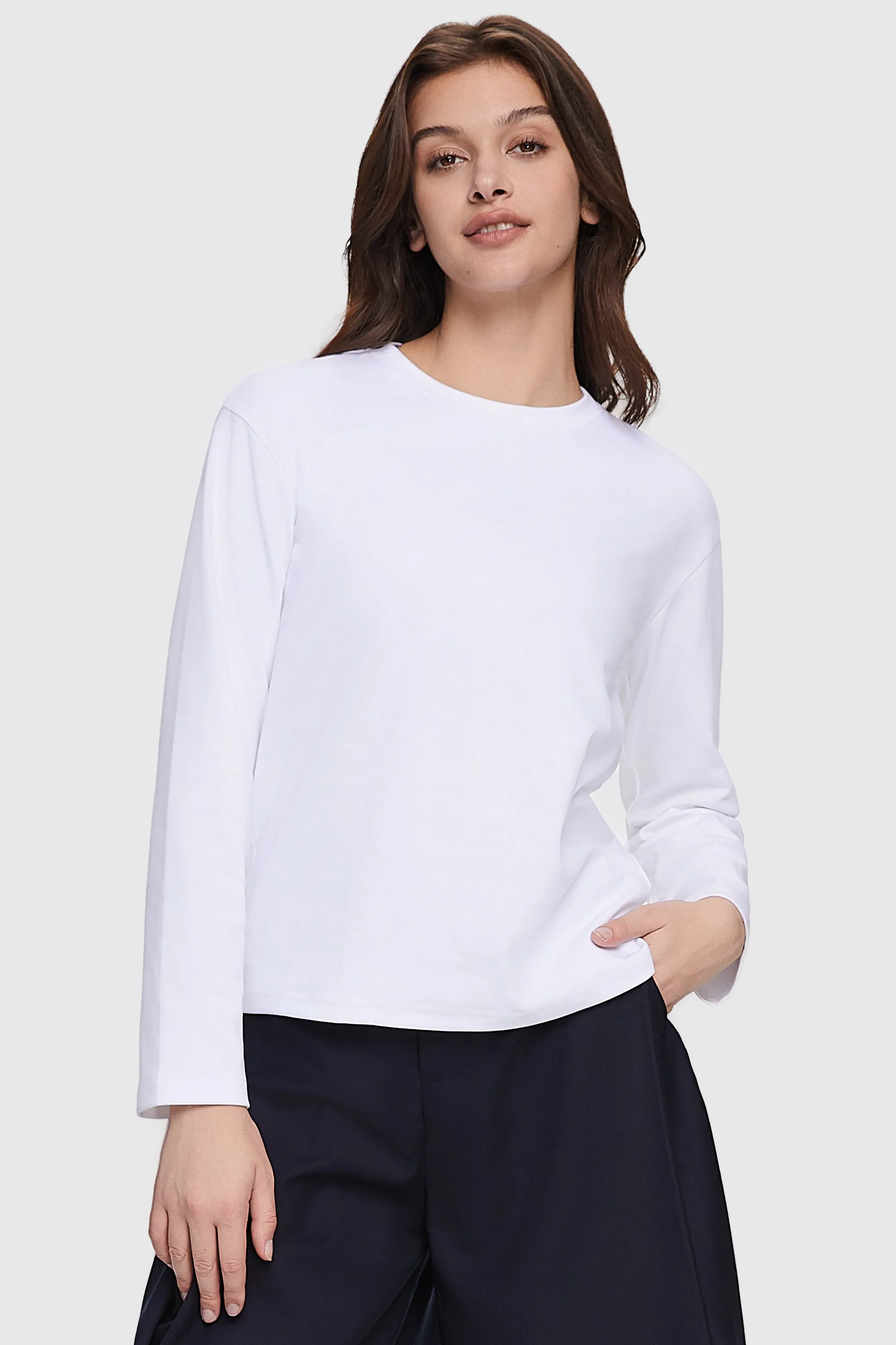 Crewneck Long Sleeve Shirt