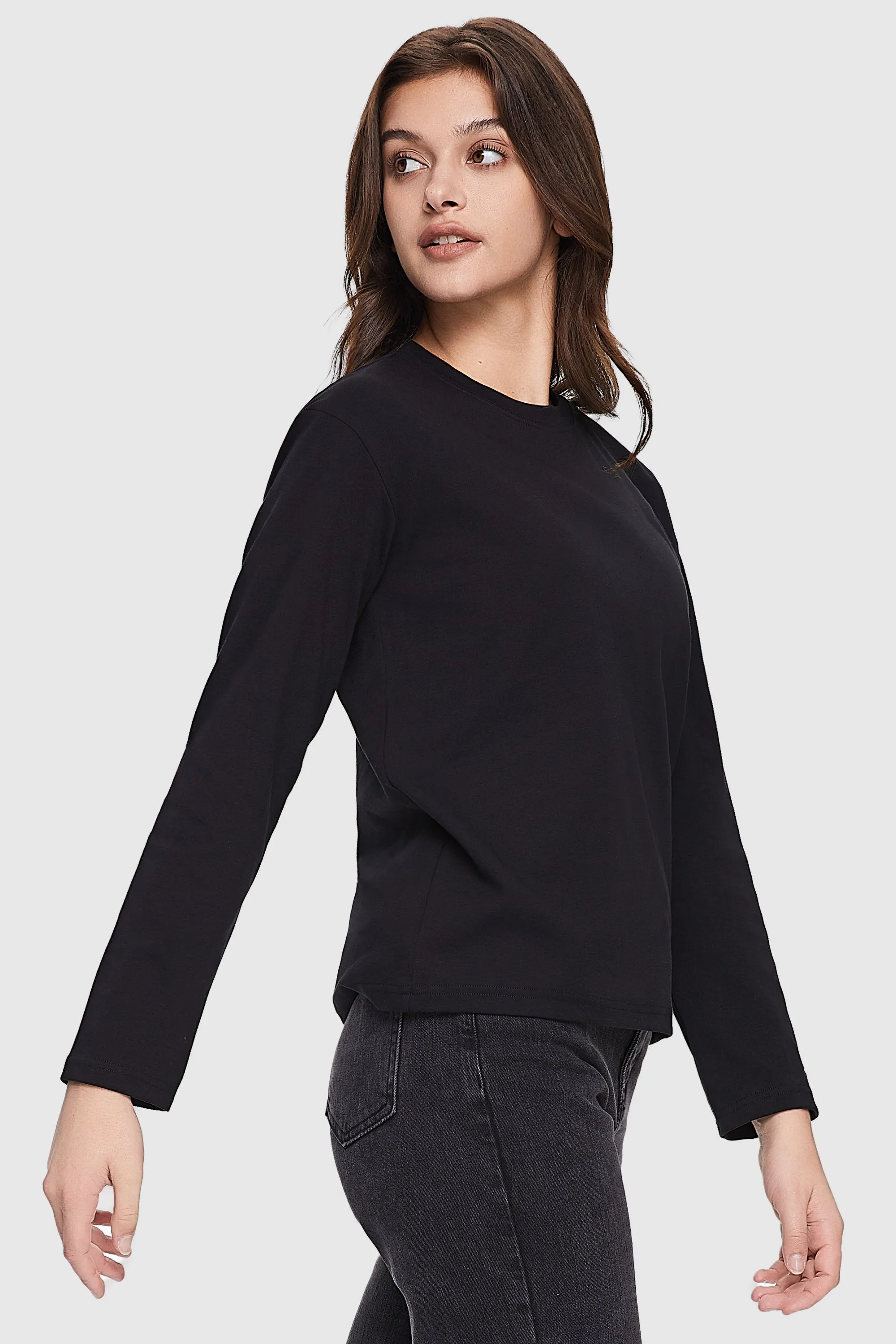 Crewneck Long Sleeve Shirt