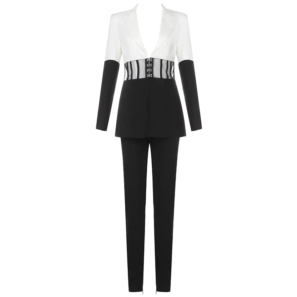 Diana Blazer Pants Set