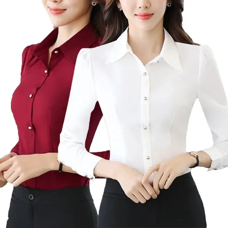 Elegant Slim Fit Formal Shirt for Women