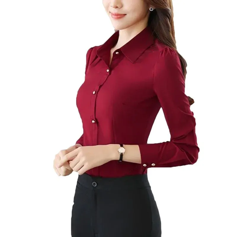 Elegant Slim Fit Formal Shirt for Women