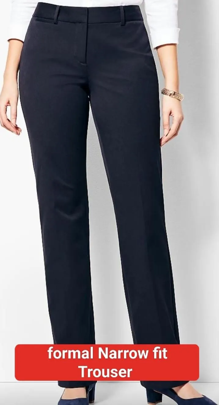 Formal pant straight - Black