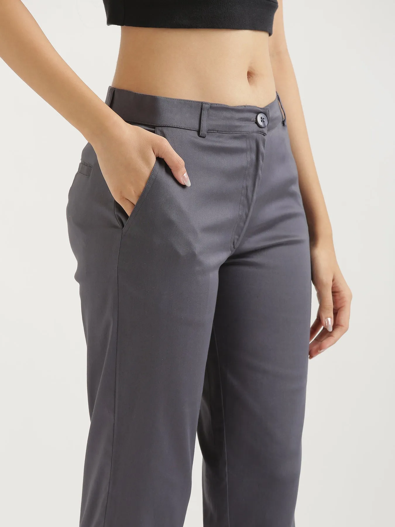 Grey Formal Pant