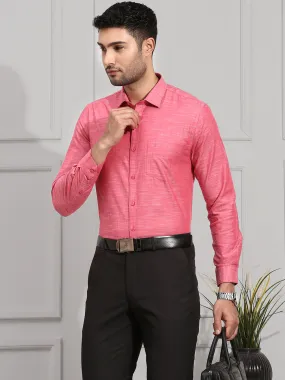 Men 100% Cotton Shirt Pink CL2 GT1