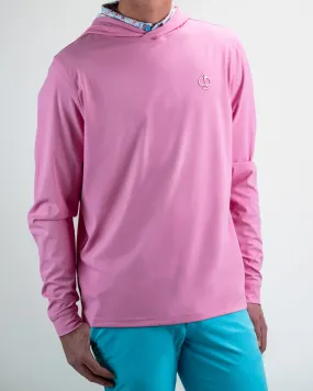 Performance Golf Hoodie - Flamingo Shatter