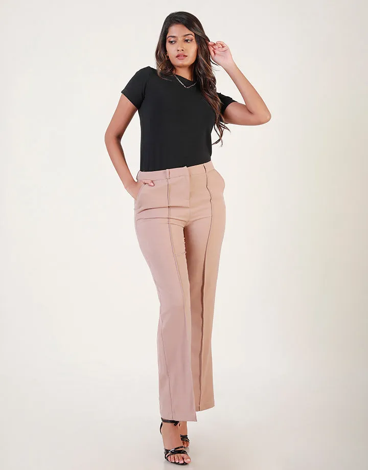 Pintuck Detail Formal Pant