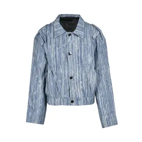 Pre Order:  Johnny Collar Denim Jacket