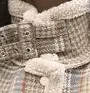 Pre Order:  Plaid Buckle Collar Wool Jacket