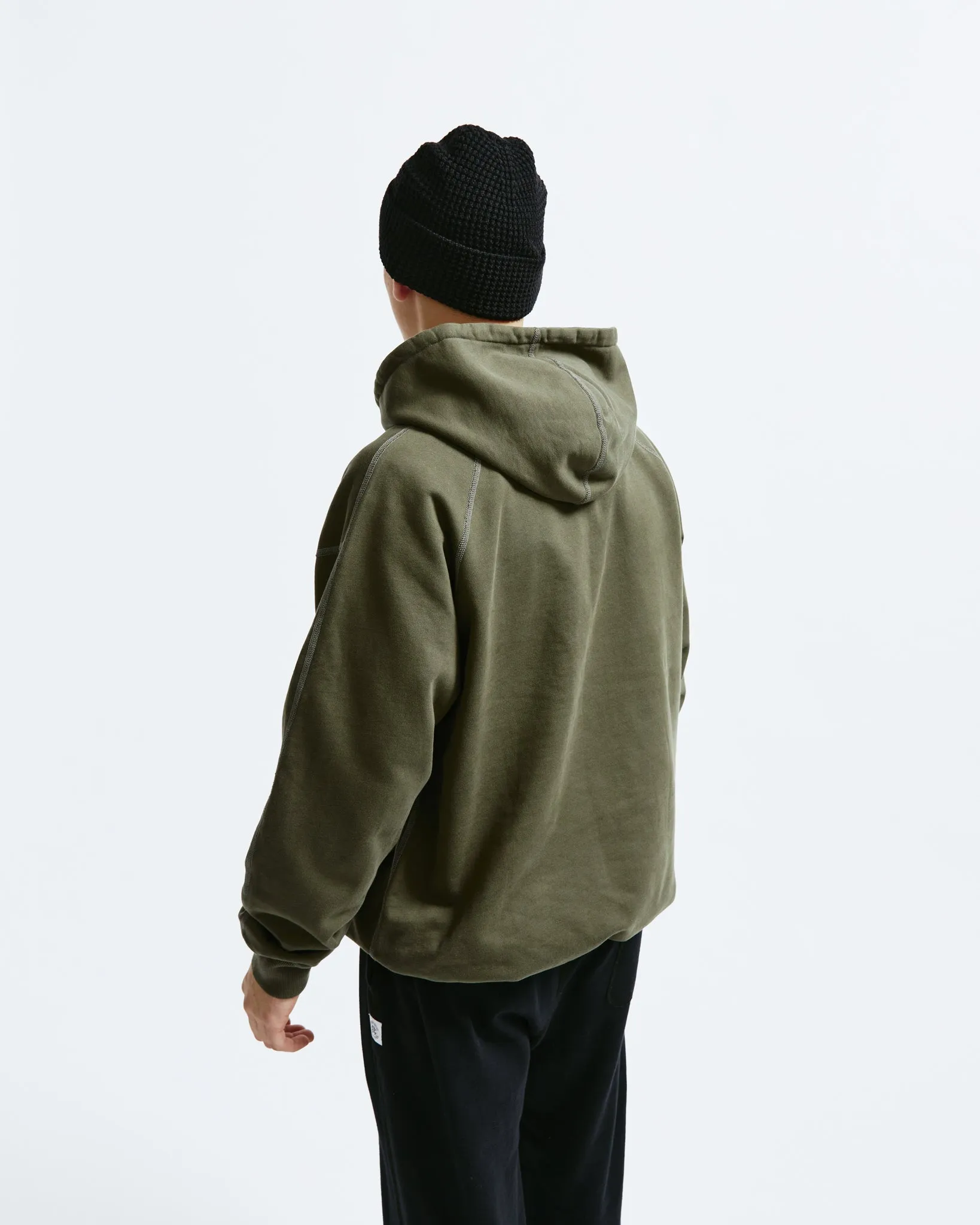 Relaxed Hoodie Mid Terry