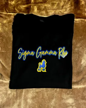 Sigma Gamma Rho Tshirt - Classic Style