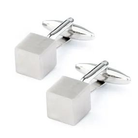 Silver Cube Cufflinks