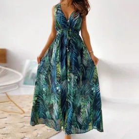 Stylish Floral Long Dress