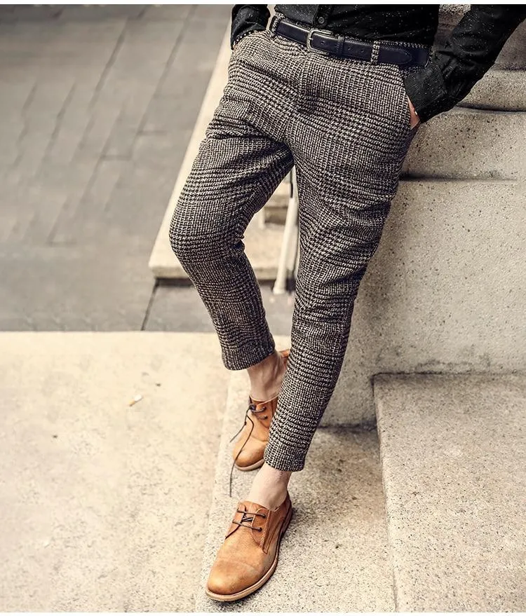 West Louis™ Woolen Business Formal Pants