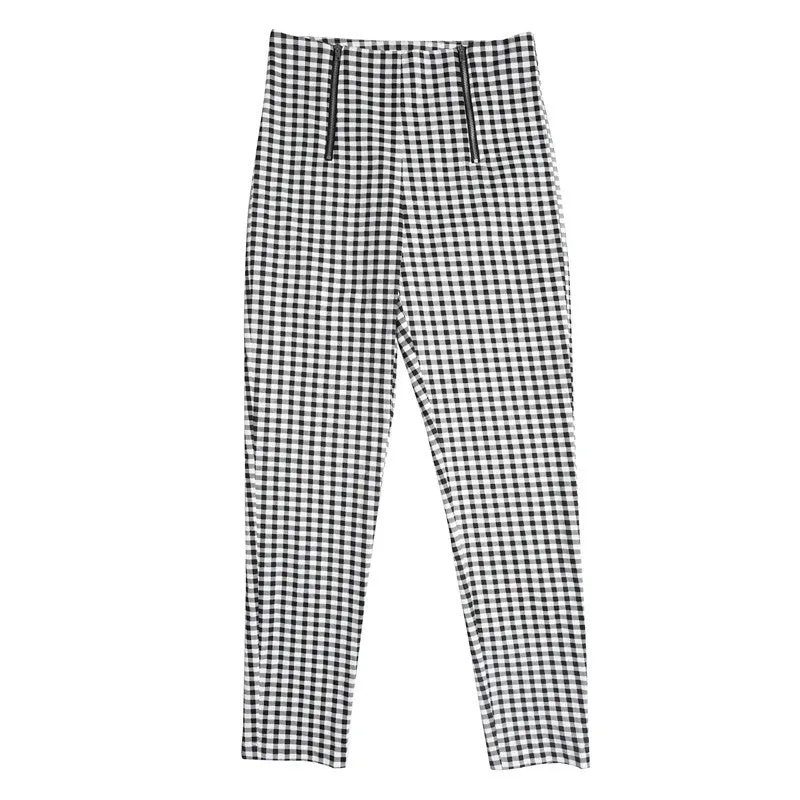 Women's Summer Comfortable Plaid Pants